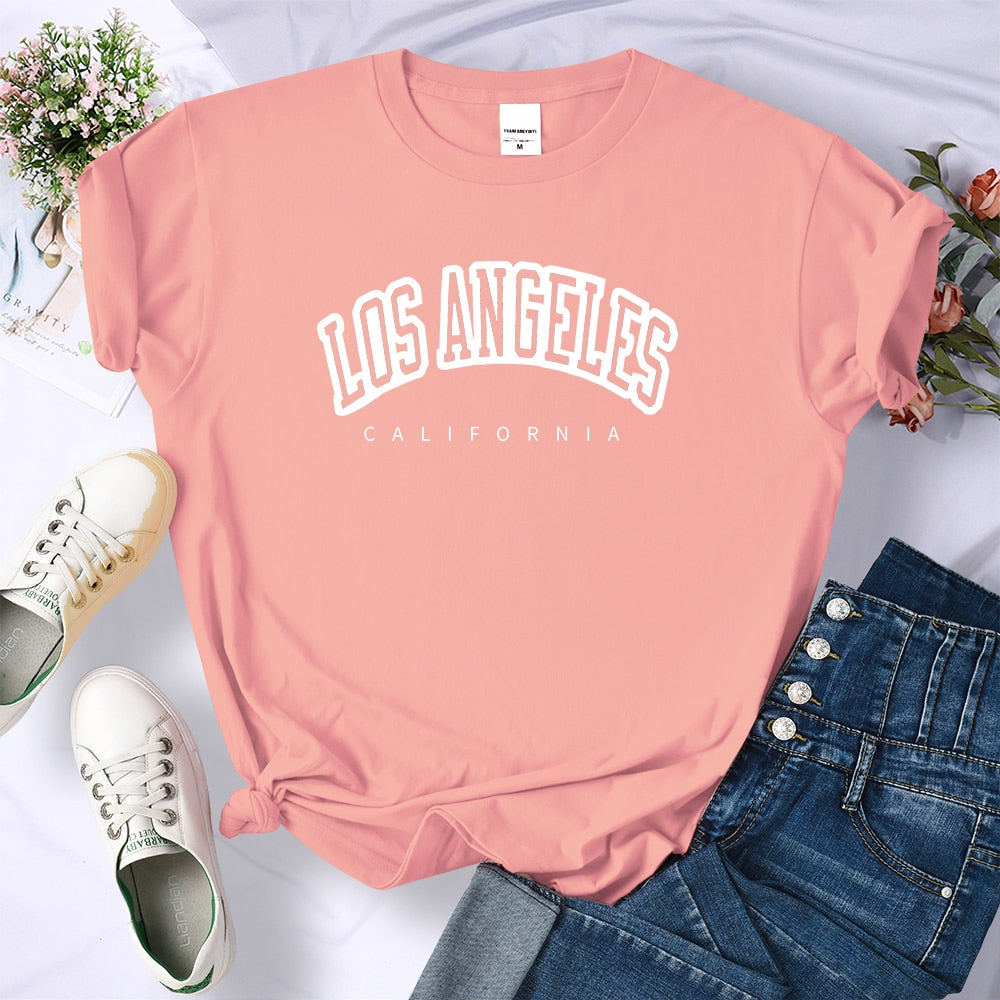 Damski t-shirt Los Angeles