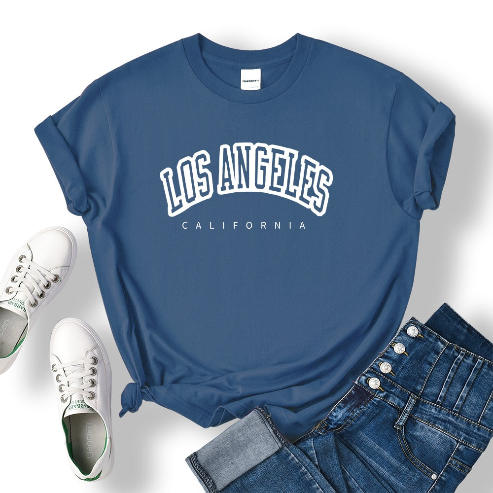 Damski t-shirt Los Angeles